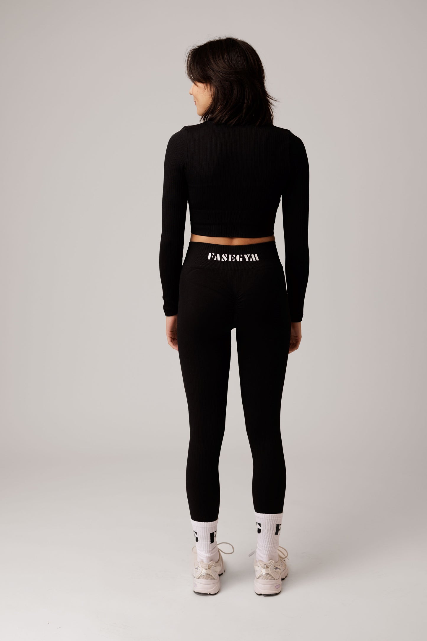 Longsleeve Zip Ribbed